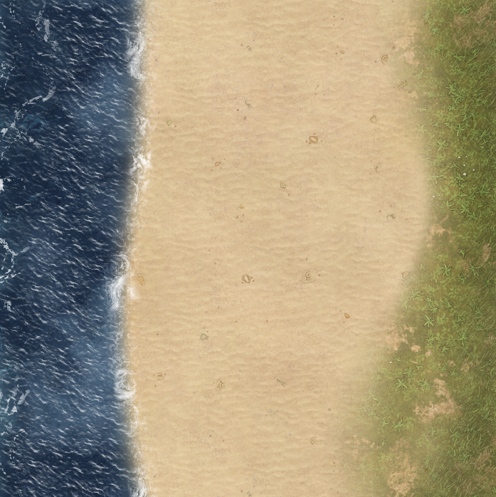 TableMat - Beach