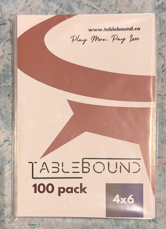 Clear Sleeves - 4x6